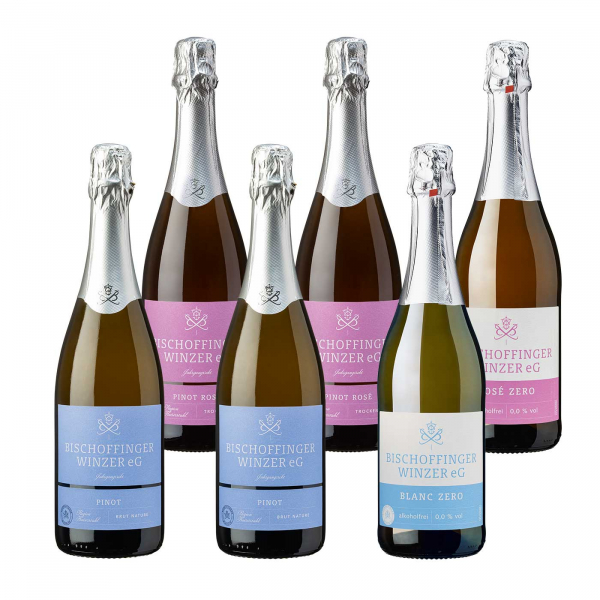 Weinpaket ,,Sektgenuss mit und ohne Alkohol" 